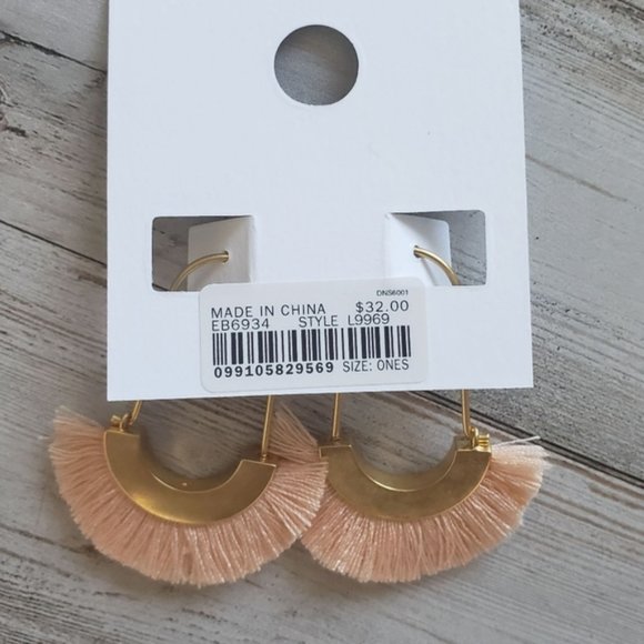 Madewell | NWT Arc Wire Fringe Earrings - Picture 5 of 9